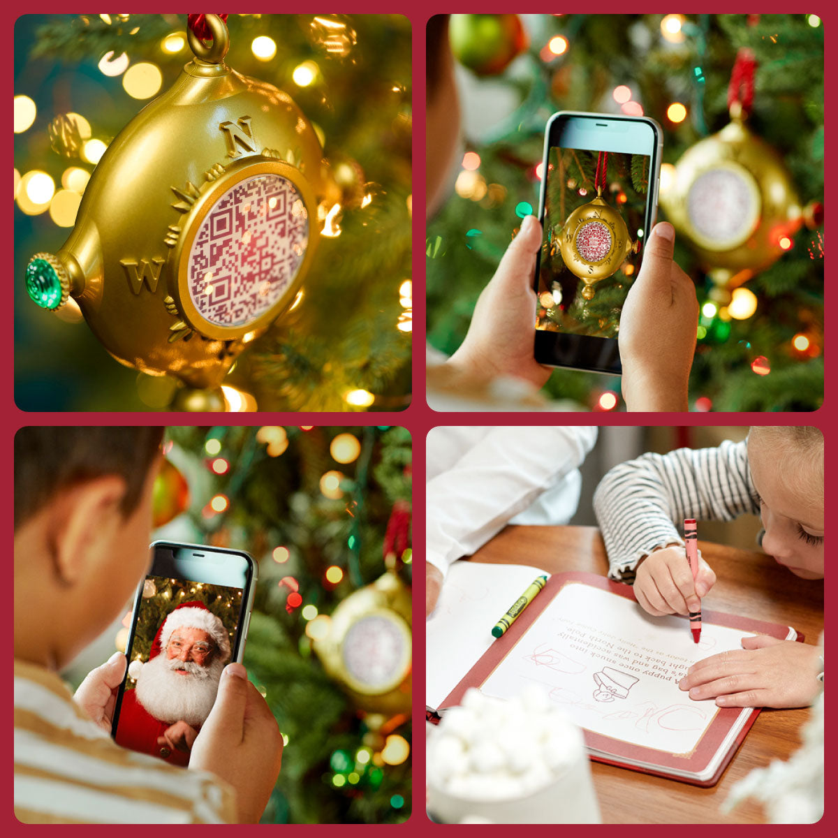 Demdaco Santa’s Kindness Ornament Extra Journal