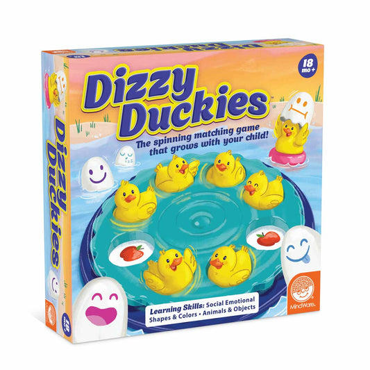 Dizzy Duckies Early Learning Matching Memory Game - Mindware