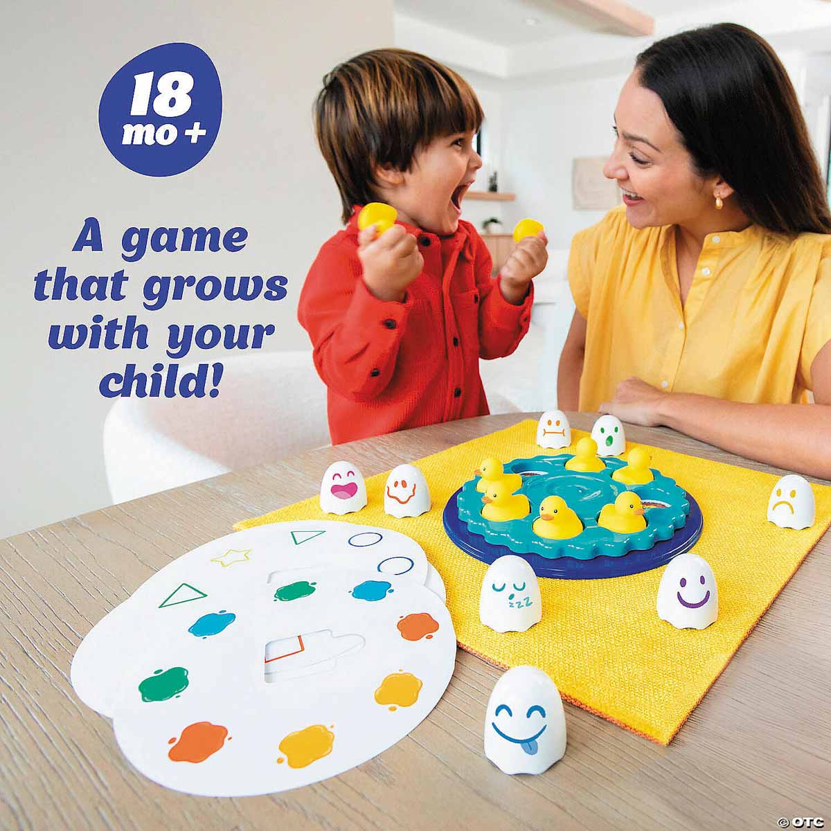 Dizzy Duckies Early Learning Matching Memory Game - Mindware