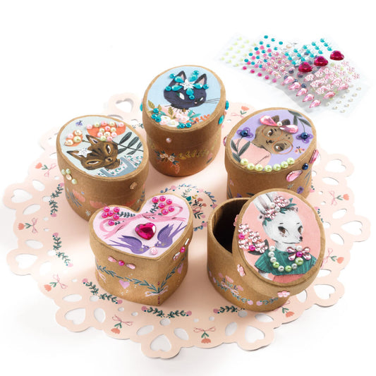Djeco DIY Adorable Mini Boxes Craft Kit