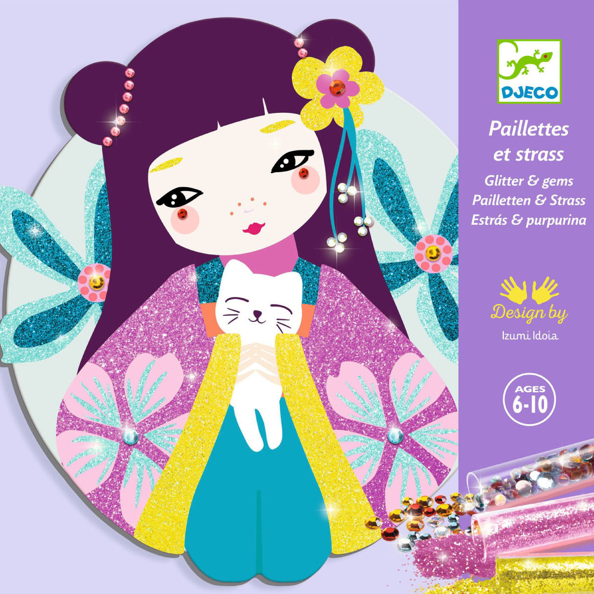 Djeco Onnanoko Glitter and Gem Boards