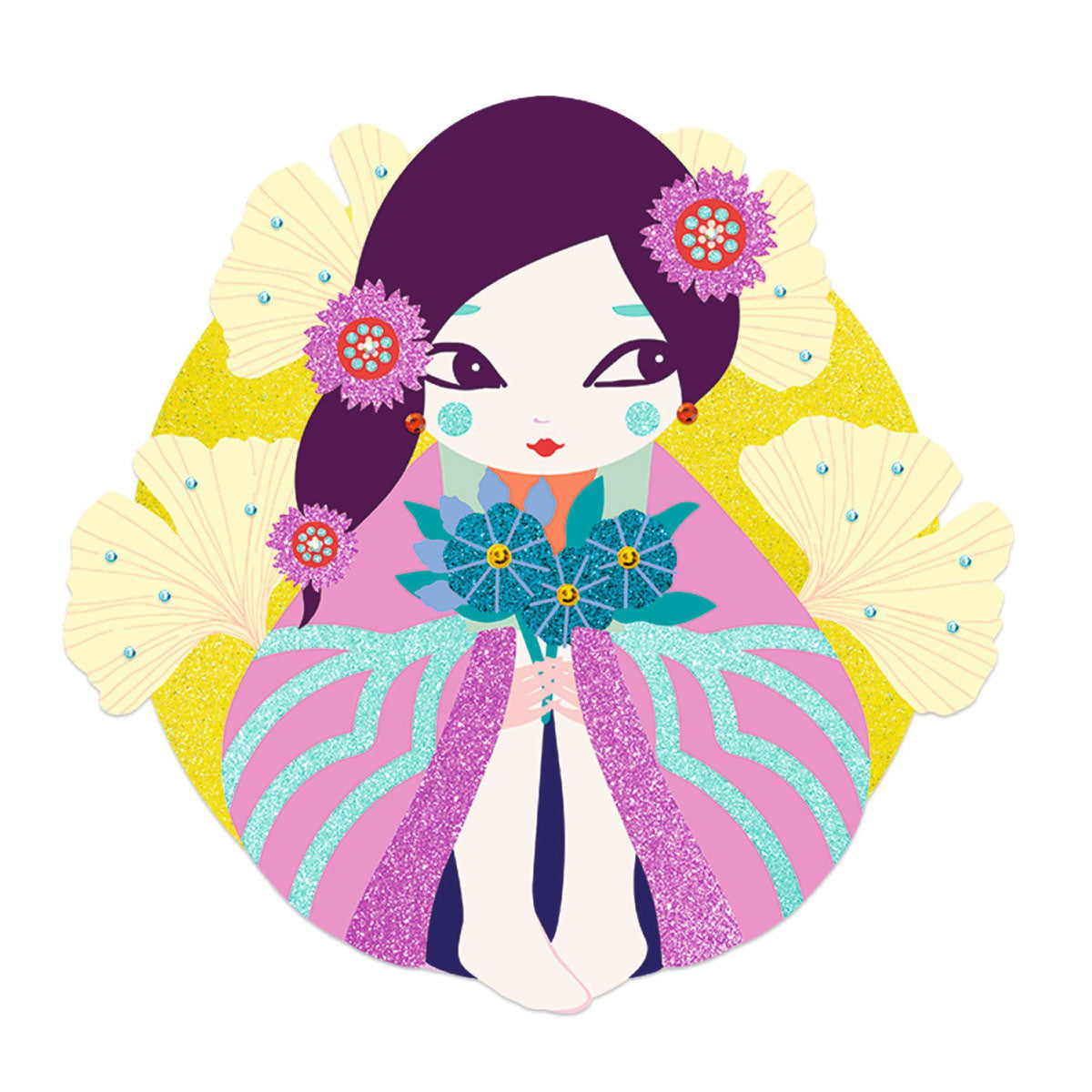 Djeco Onnanoko Glitter and Gem Boards