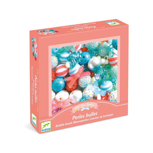 Djeco Oh Les Perles Bubble Beads - Silver