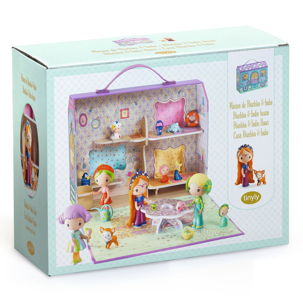 Tinyly Indie and Bluchka’s Caravan House Playset