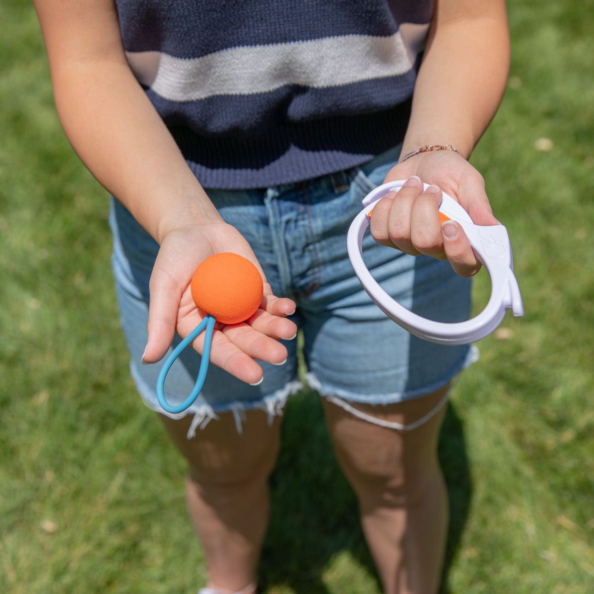 Djubi DartBall ball and launcher