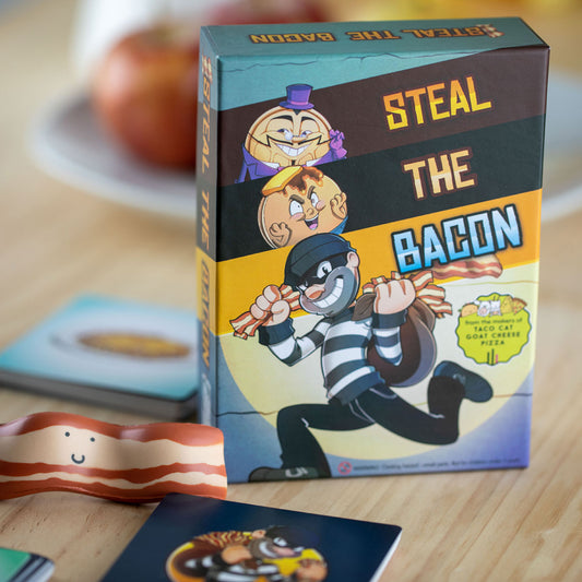 Steal the Bacon Card Game from Dolphin Hat Games