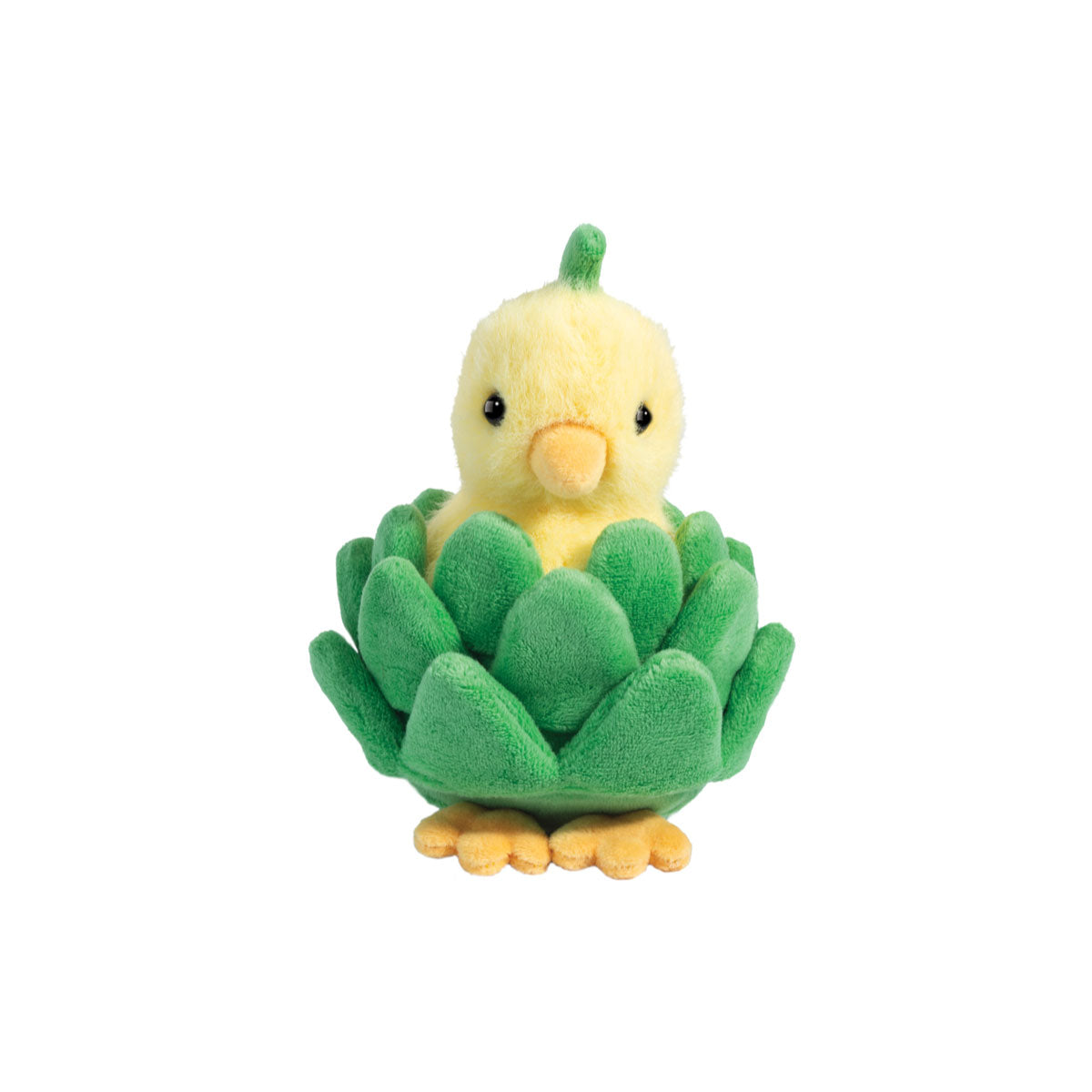 Douglas Cuddle Toys Foodie Chicks - 6" Artichick Artichoke