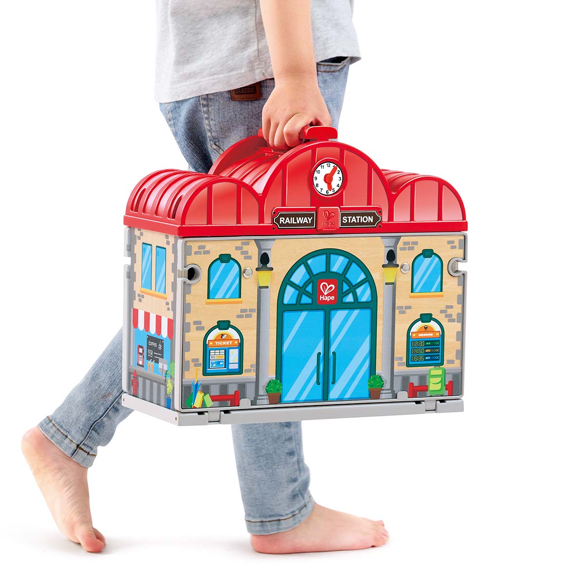 Portable Train Station Set hape
