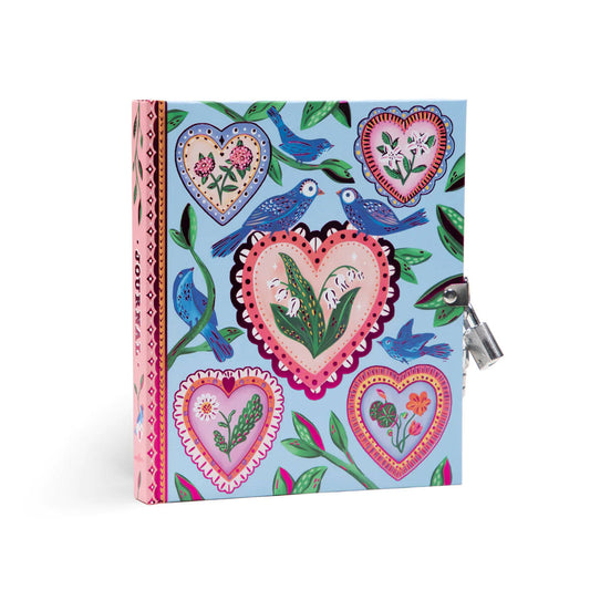 eeBoo Hearts and Birds Journal