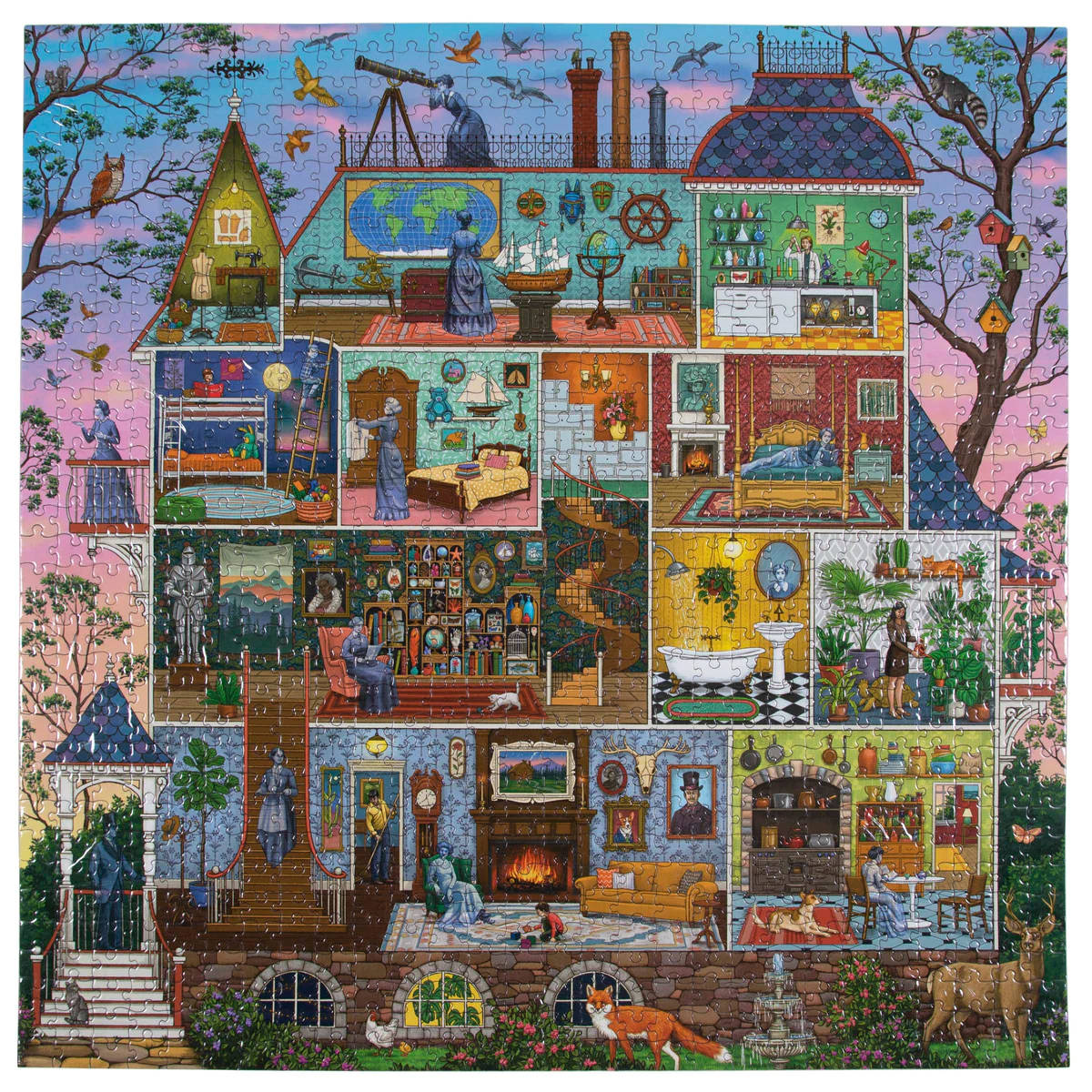 eeBoo The Alchemist’s Home - 1000 Piece Puzzle