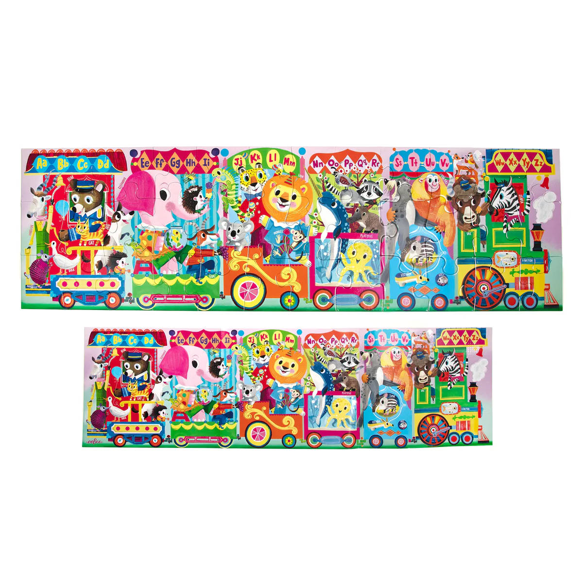 eeBoo Alphabet Train - 36 Piece Puzzle