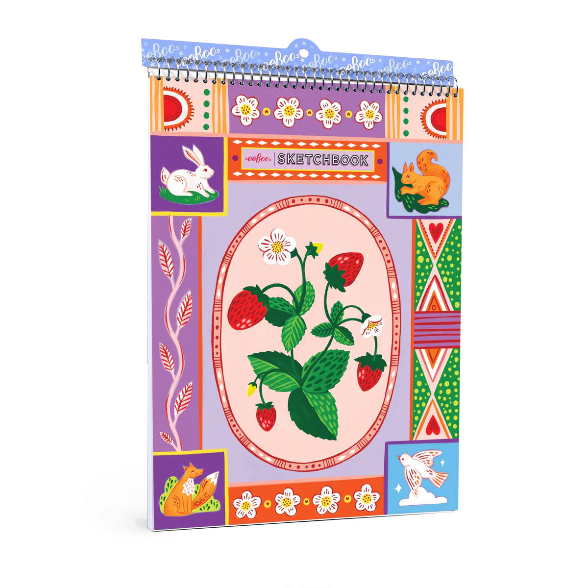 eeBoo Strawberries Sketchbook