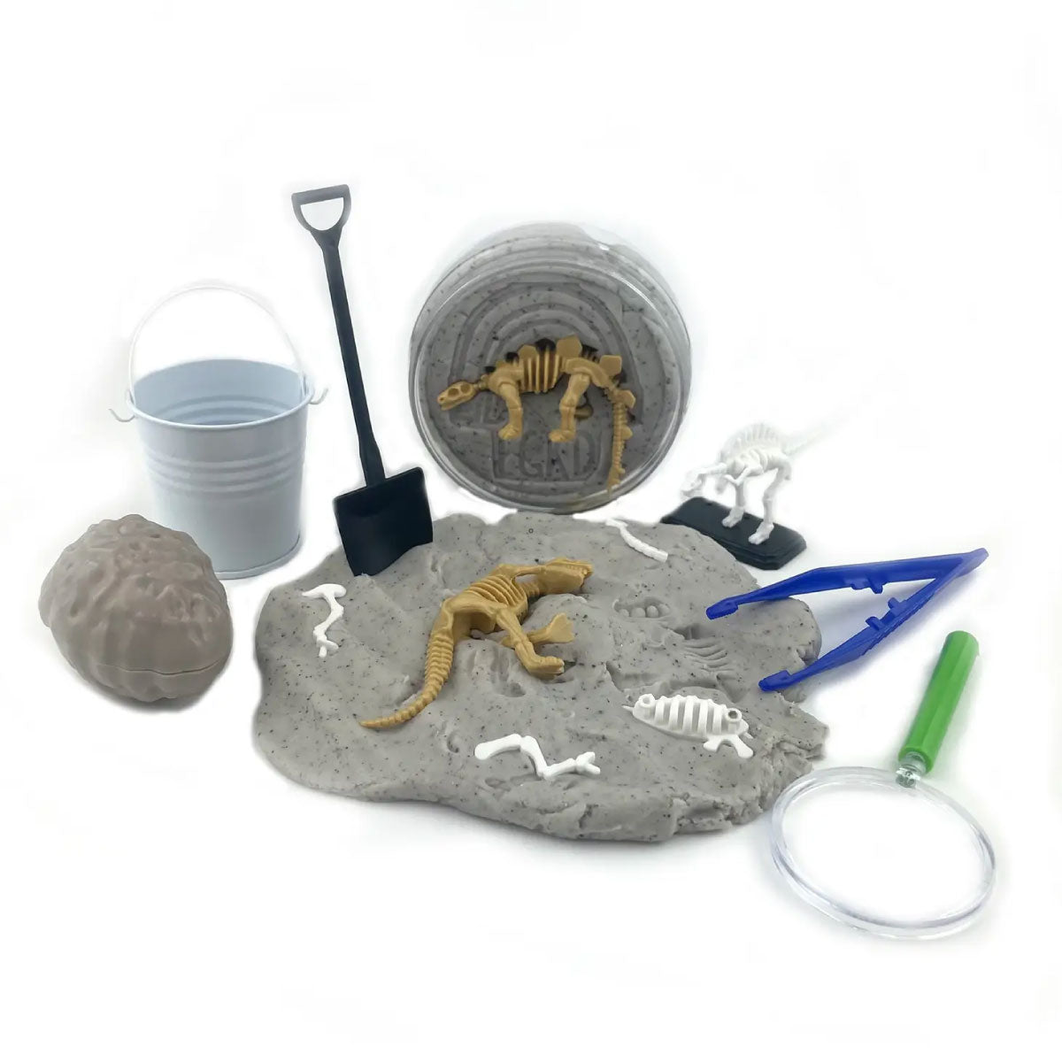 EGKD Dinosaur Fossil Dig Sensory Dough Set