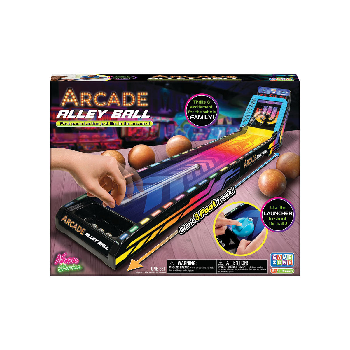 Arcade Alley Ball Game - Neon Series Box