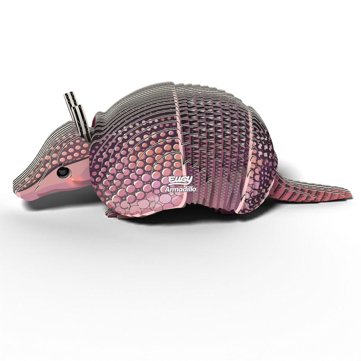 Eugy Armadillo 3-D Cardboard Model Kit