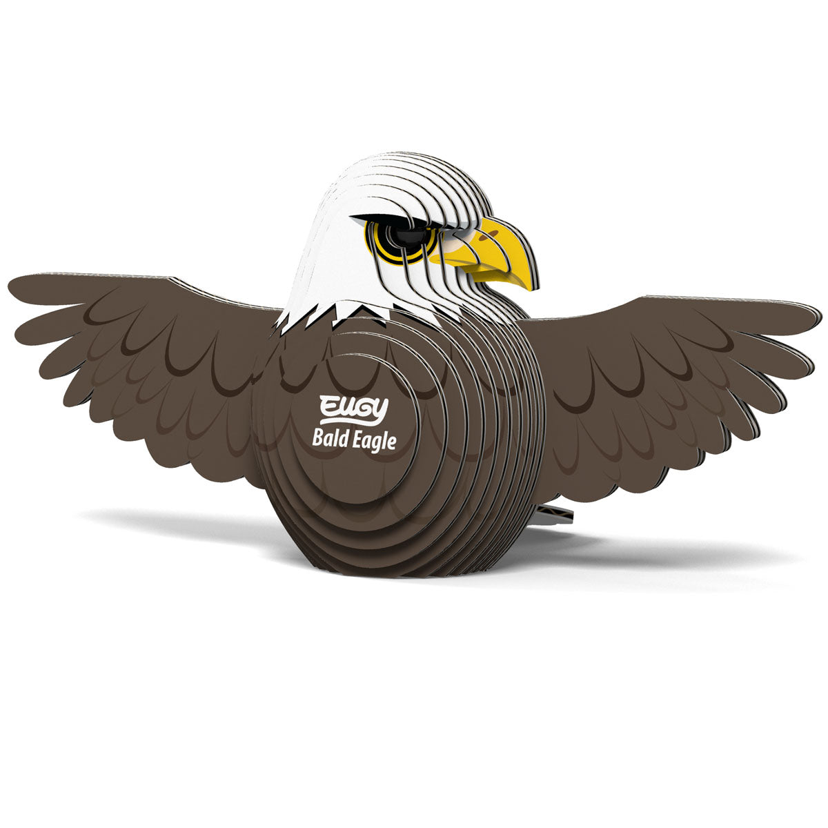 Eugy Bald Eagle 3-D Cardboard Model Kit