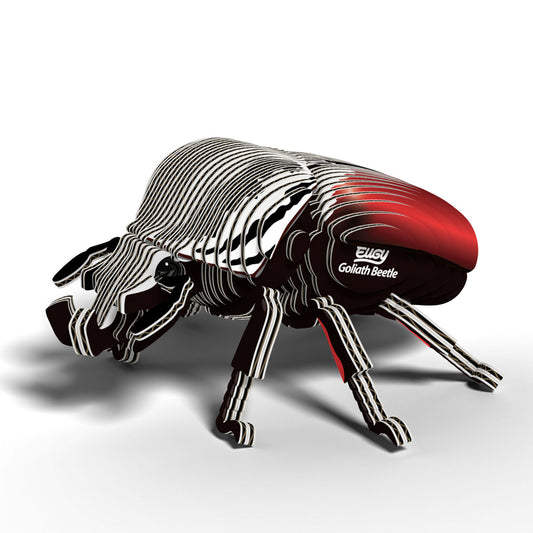 Eugy Goliath Beetle 3-D Cardboard Model Kit