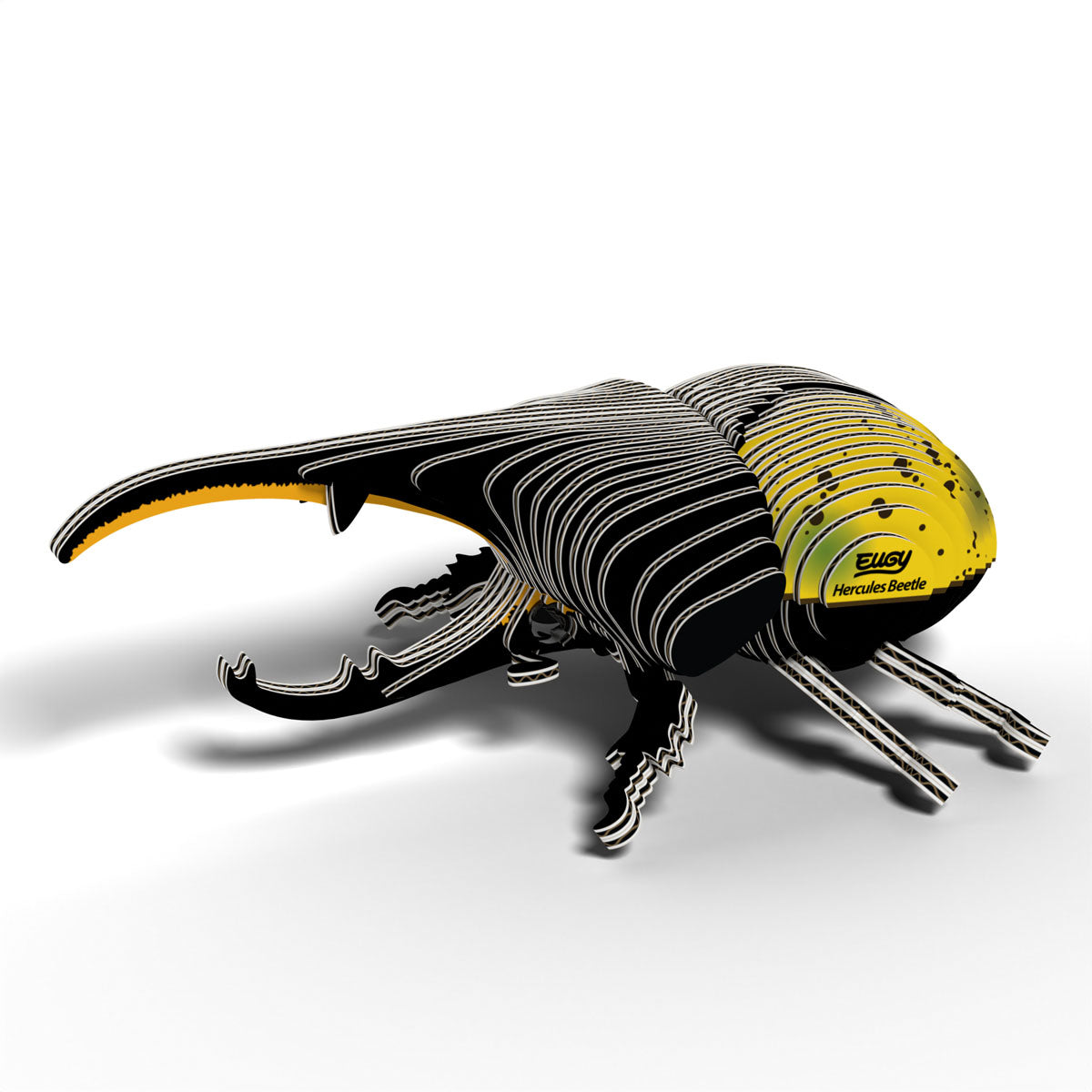 Eugy Herculese Beetle 3-D Cardboard Model Kit
