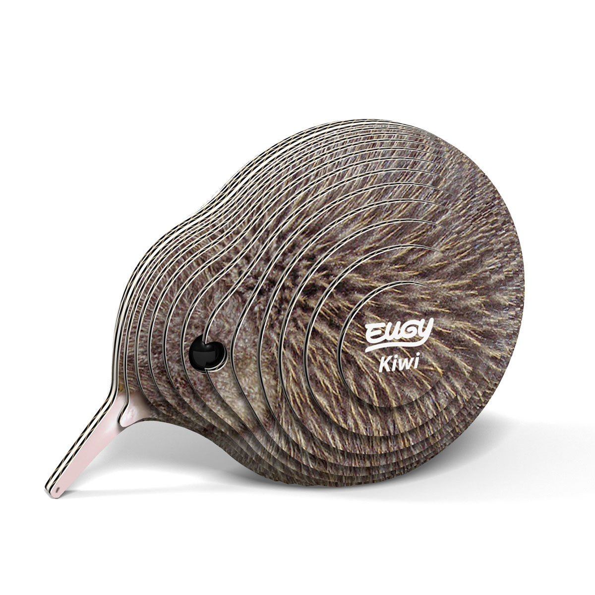 Eugy Kiwi Bird 3-D Cardboard Model Kit