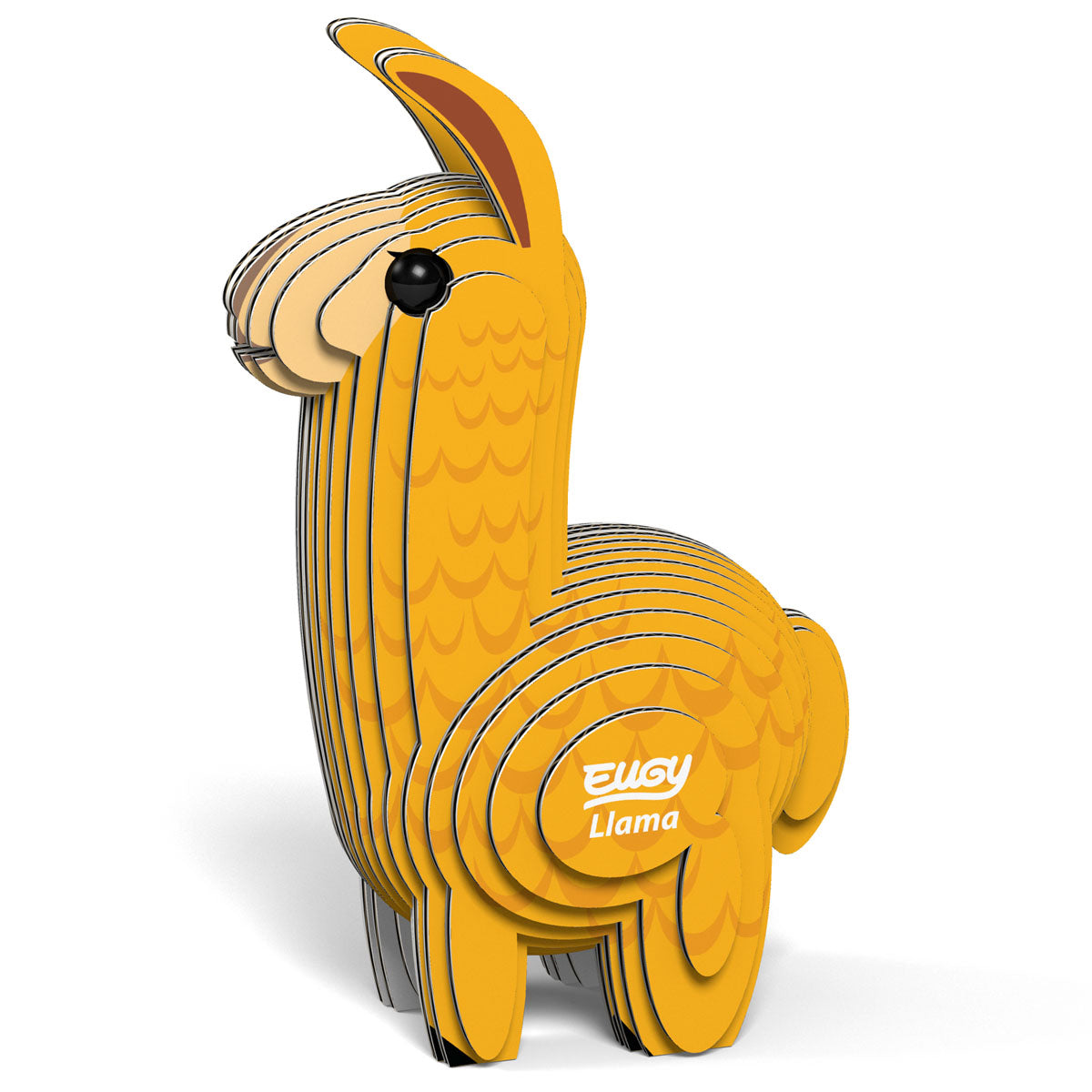 Eugy Llama 3-D Cardboard Model Kit