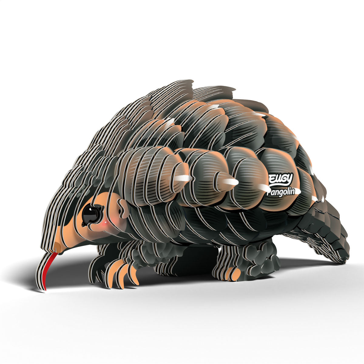 Eugy Pangolin 3-D Cardboard Model Kit