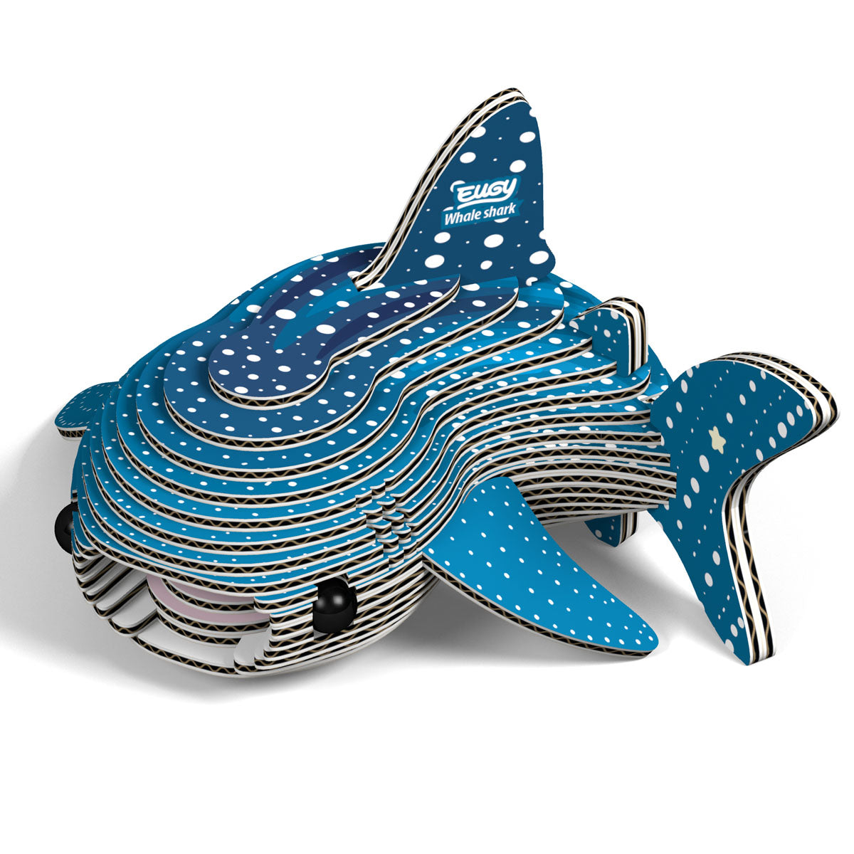 Eugy Whale Shark 3-D Cardboard Model Kit