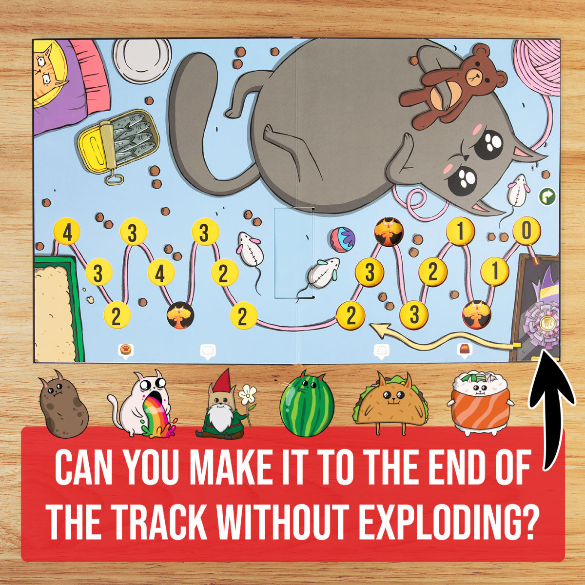 Exploding Kittens: The Board Game