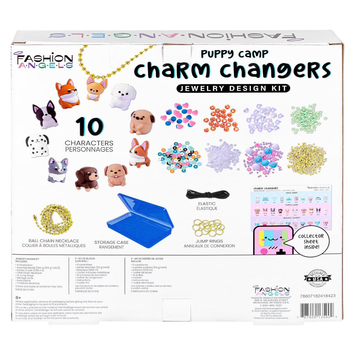 Puppy Camp Charm Changers Jewelry Design Kit - Fashion Angels