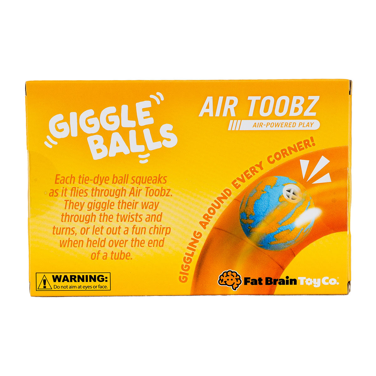 Fat Brain Toy Co Air Toobz Accessory - Giggle Balls 6 Pack