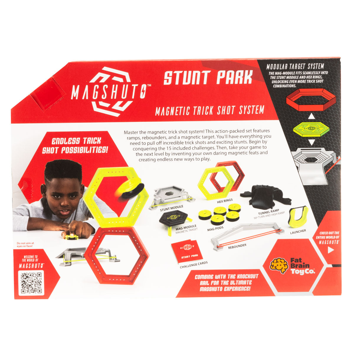 Fat Brain Toy Co Magshuto Stunt Park Trick Shot Set