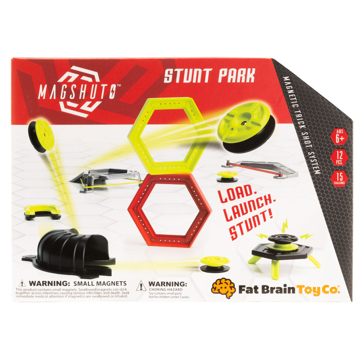 Fat Brain Toy Co Magshuto Stunt Park Trick Shot Set