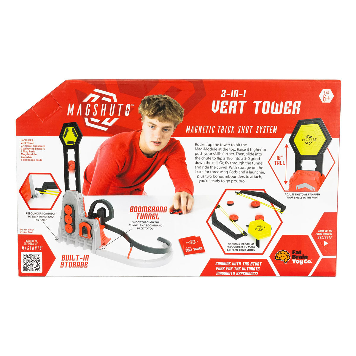 Fat Brain Toy Co Magshuto 3-in-1 Vert Tower