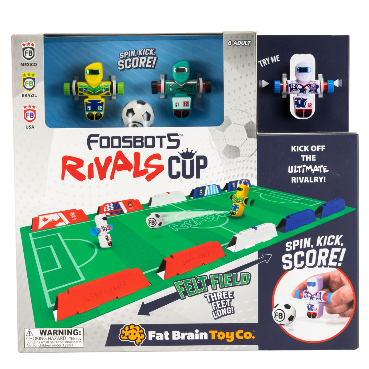 Fat Brain Toy Co Foosbots Rivals Cup