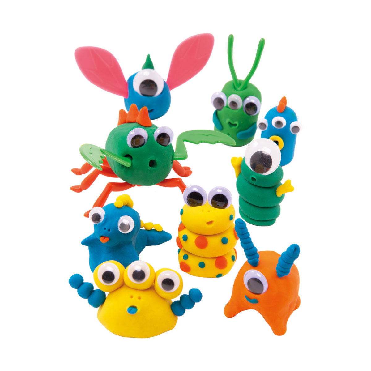 Tutti Frutti Lunchbag - Monster Trio Dough Kit