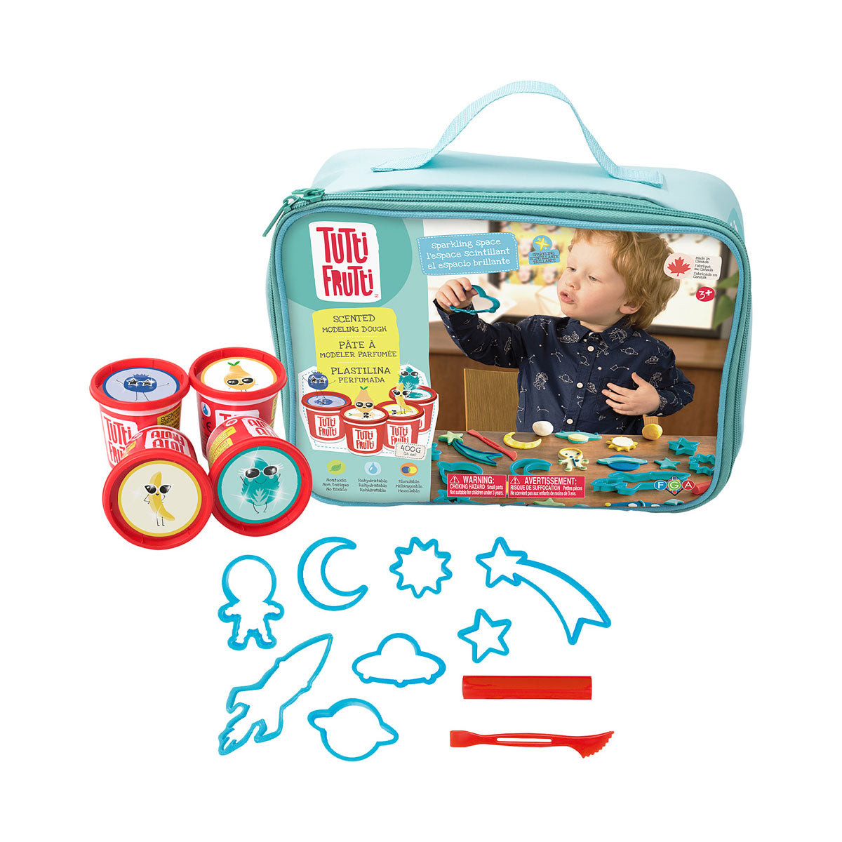 Tutti Frutti Lunchbag - Sparkling Space Dough Kit
