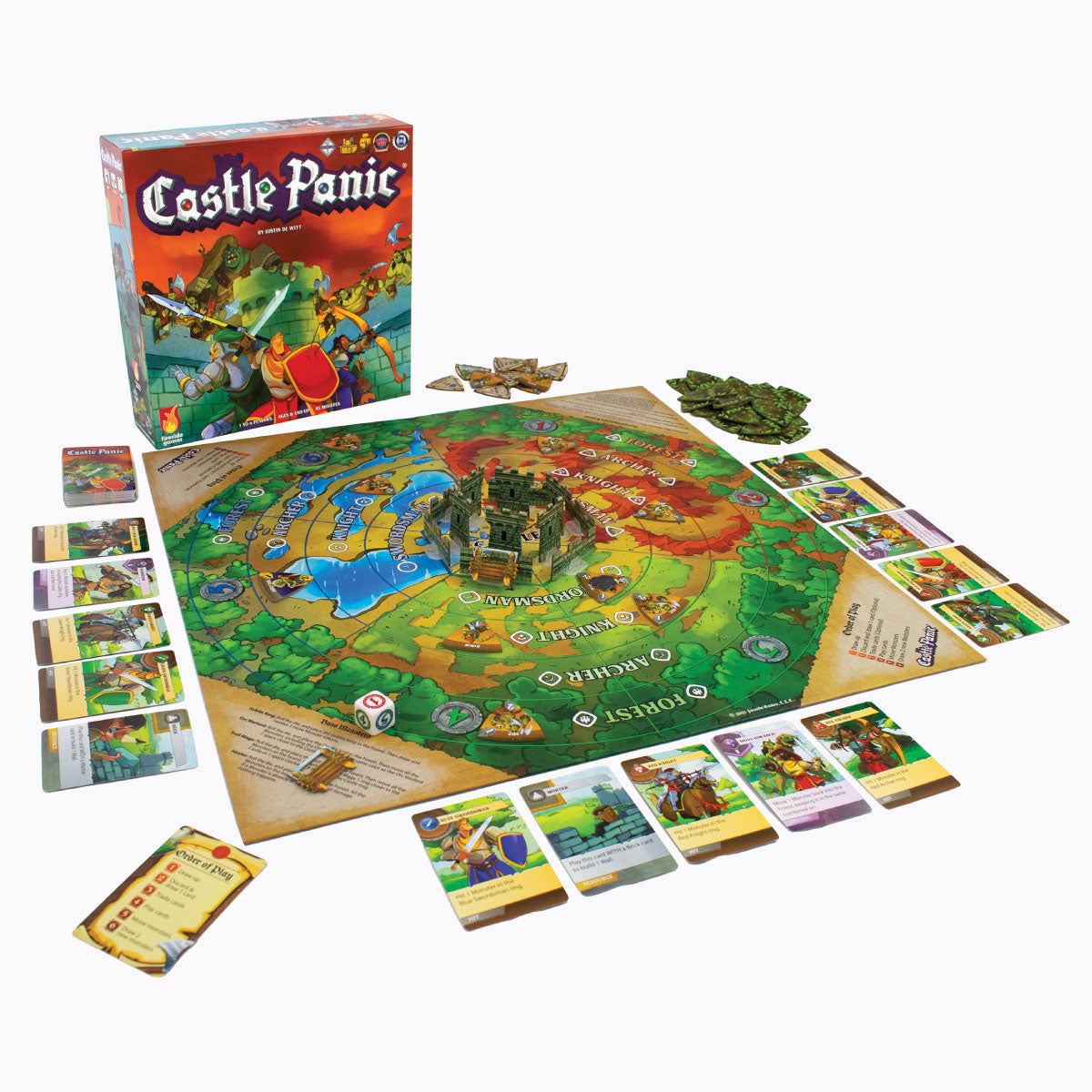 Fireside Games Castle Panic Cooperative Board Game