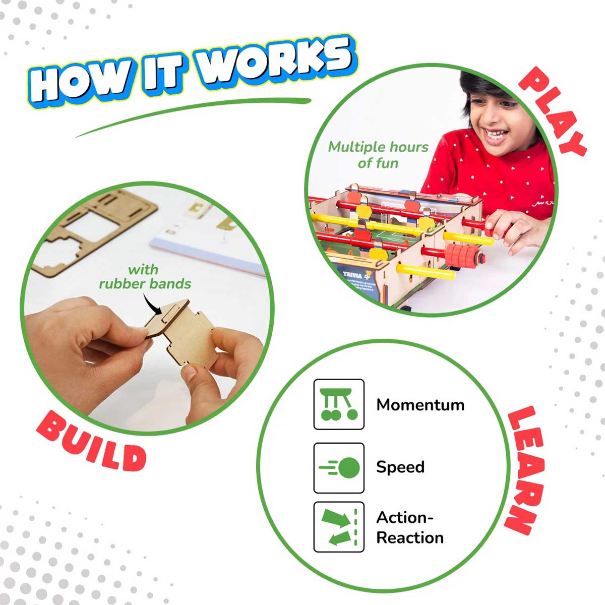 Smartivity Foosball STEM Building Kit