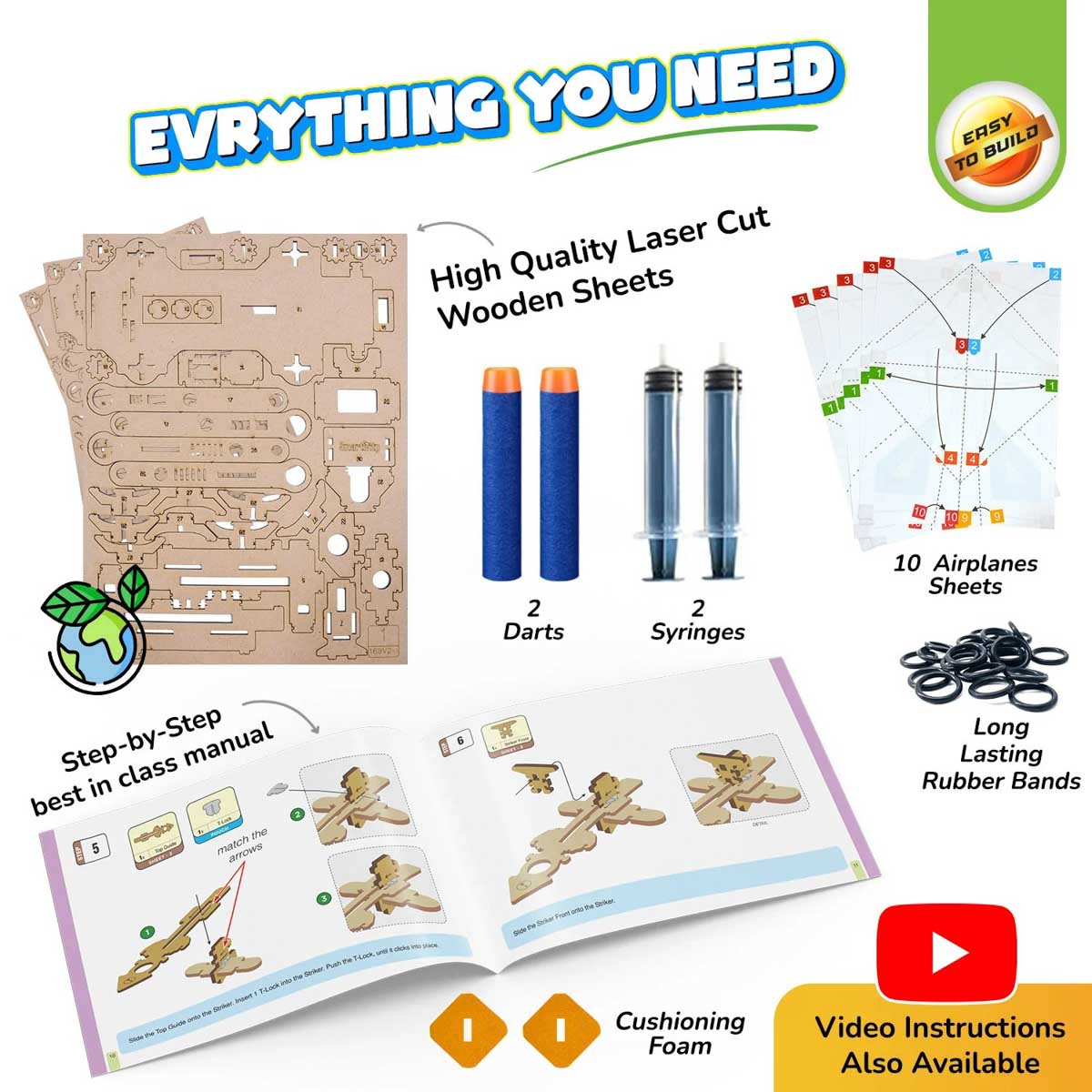 Smartivity Foosball STEM Building Kit