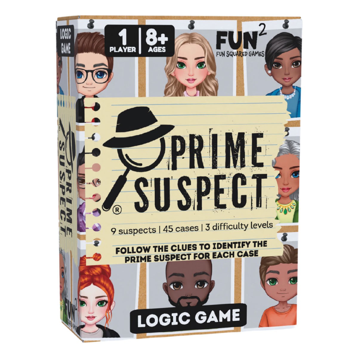 Prime Suspect Card Game from Fun Squared