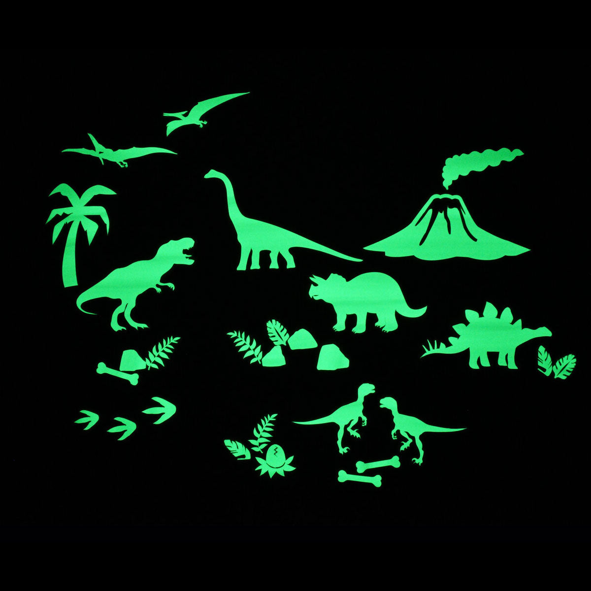 GloPlay Dino World Decals