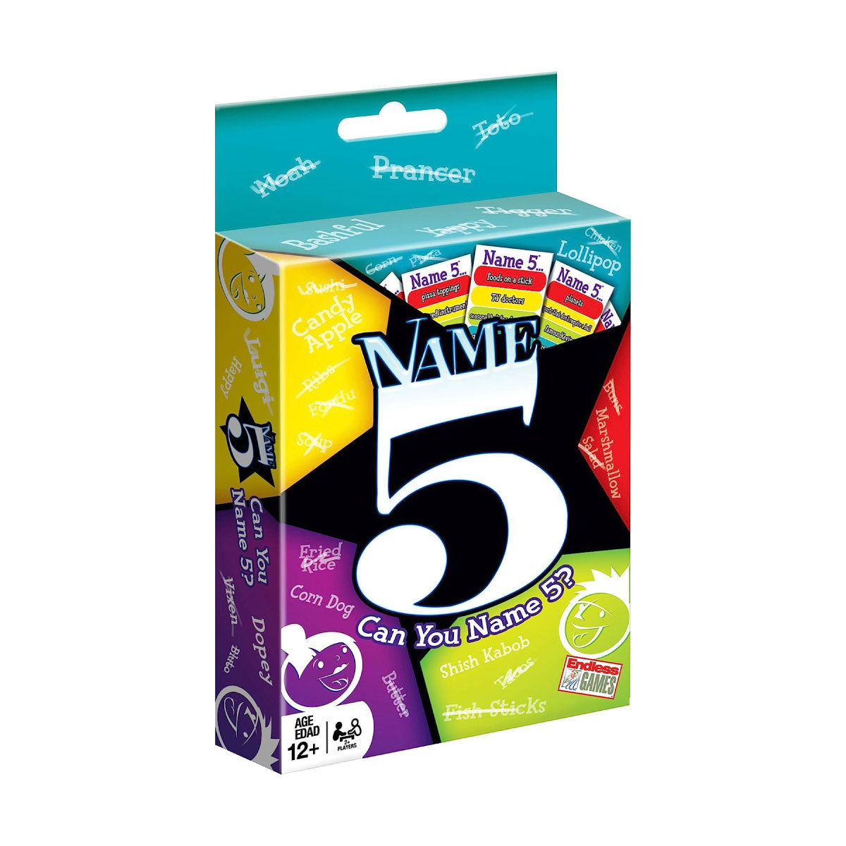 Name 5 Card Game from Endless Games  / Goliath Games