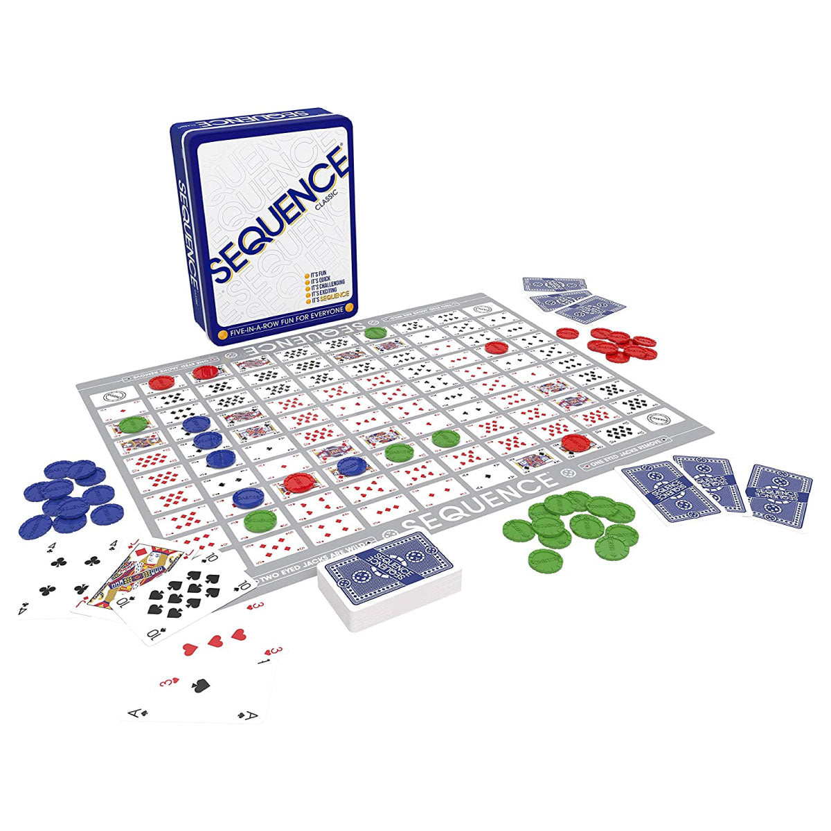 Sequence Classic Tin from Pressman / Goliath Games