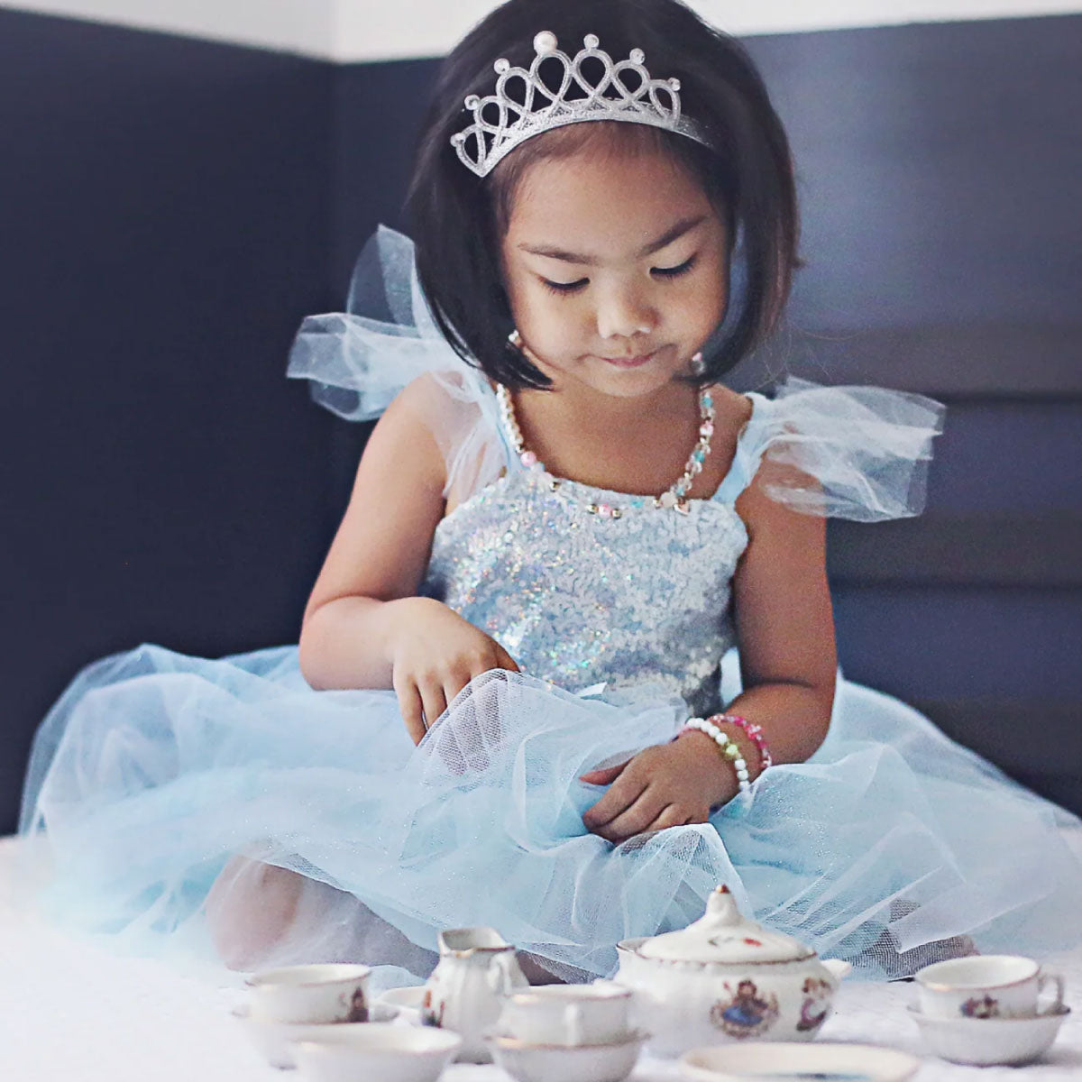 Great Pretenders Blue Sequins Princess Dress