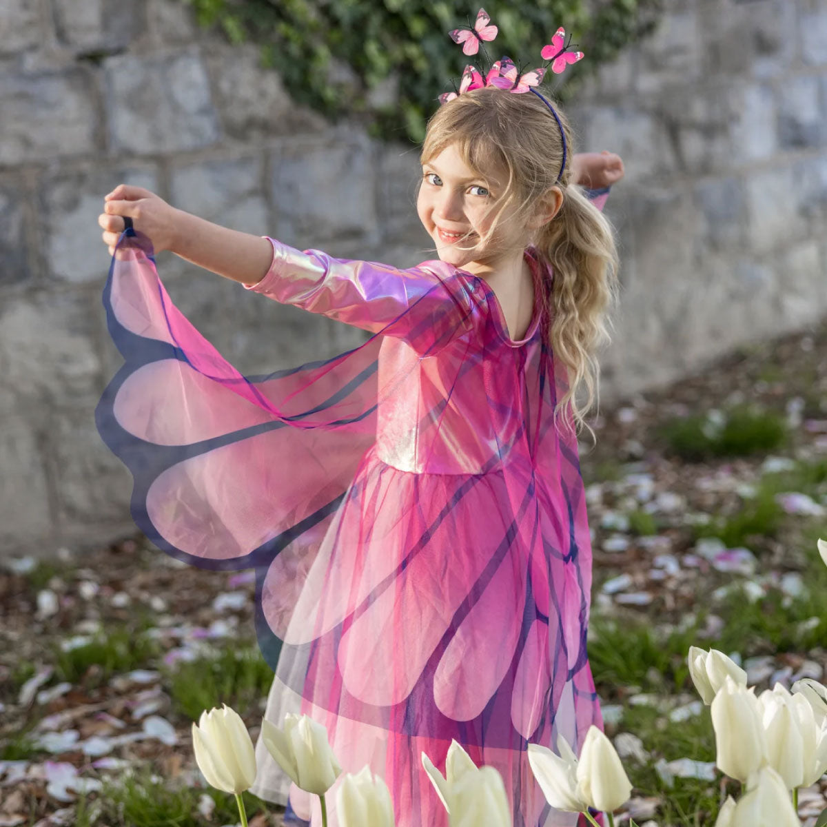 Great Pretenders Butterfly Twirl Dress with Wings