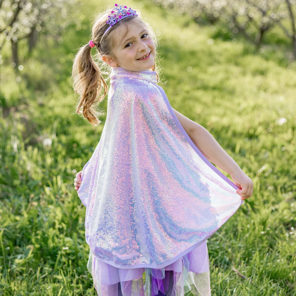 Great Pretenders Sequins Cape - Lilac