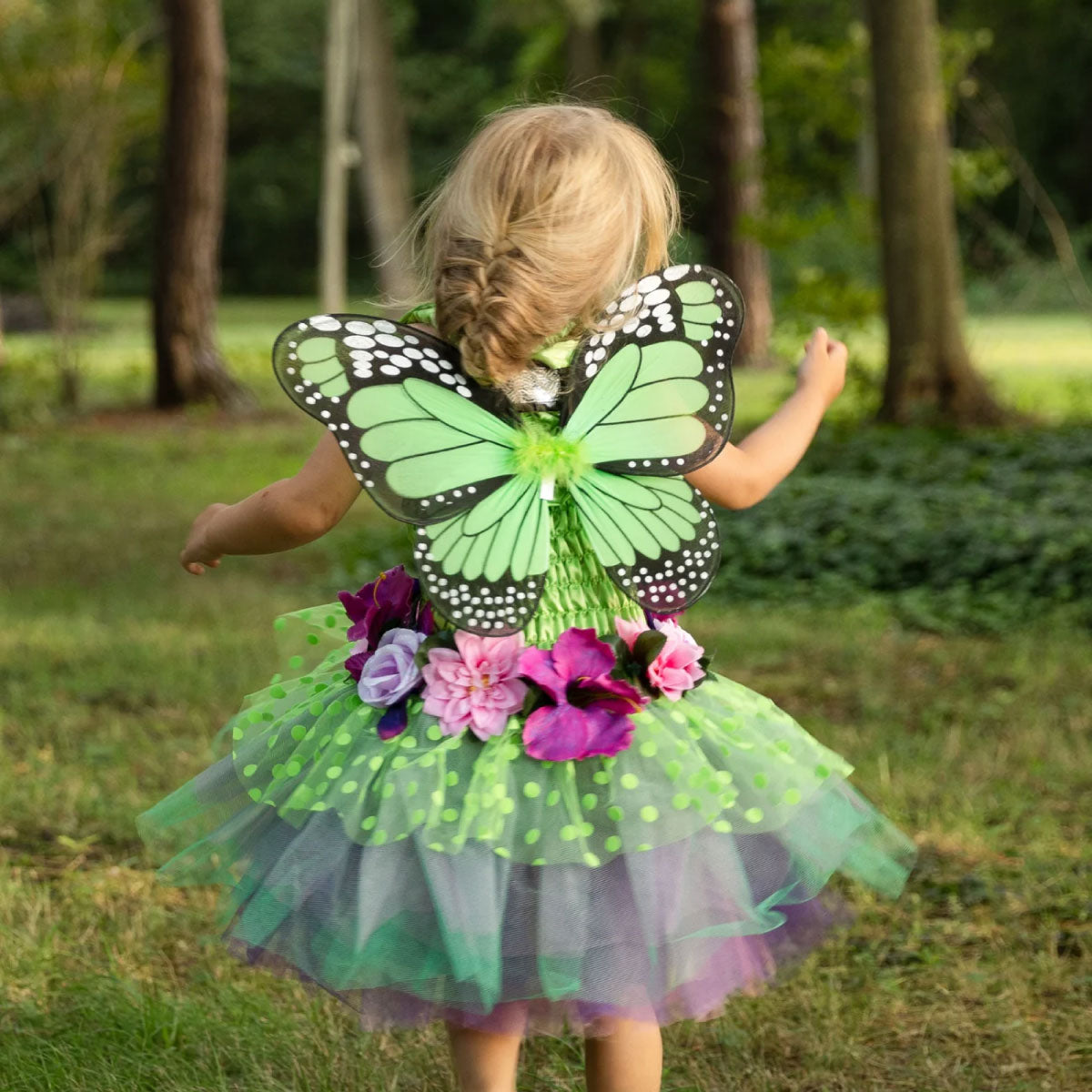 Great Pretenders Fairy Blooms Deluxe Dress - Green