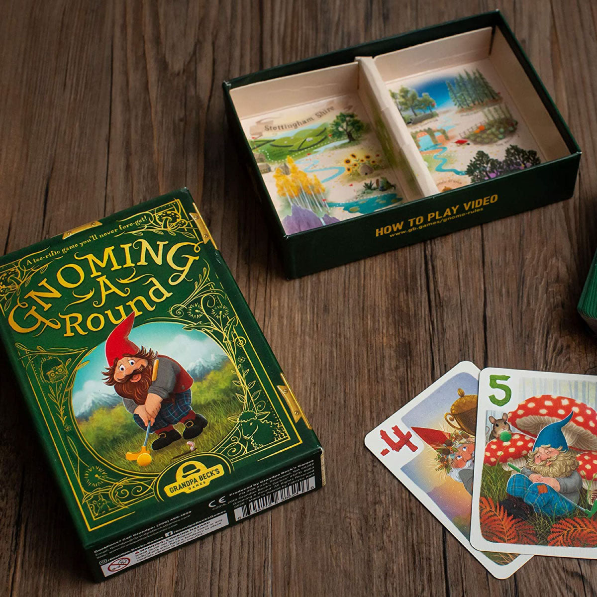 Grandpa Beck's Gnoming A Round Card Game