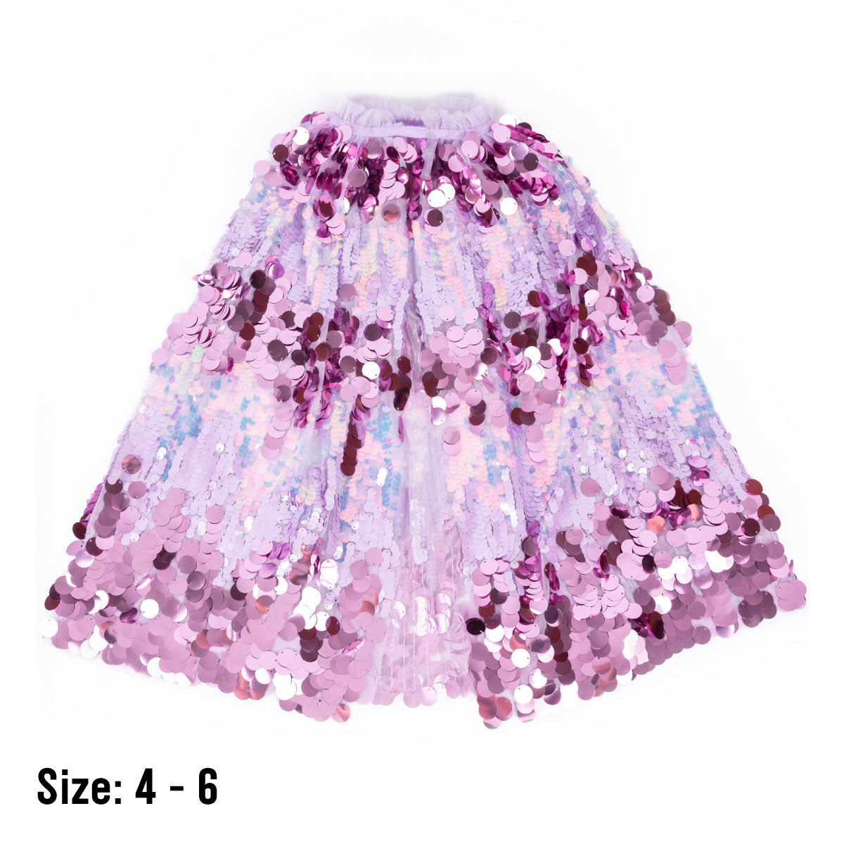 Great Pretenders 5th Avenue Purple Paillette Cape