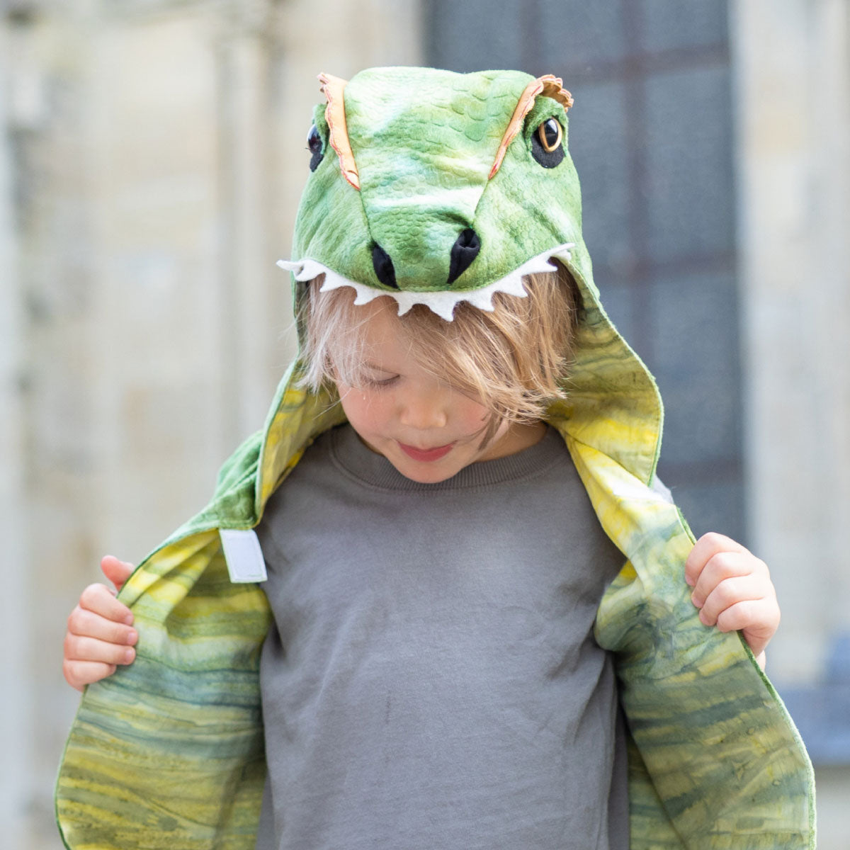 All Day Everyday Dinosaur Vest - Green