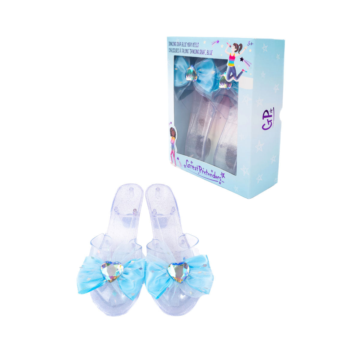 Great Pretenders Dancing Diva High Heels in Blue